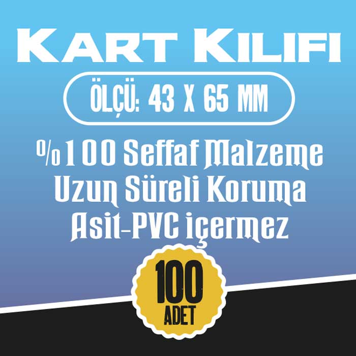 Kartı Kılıfı 43x65mm